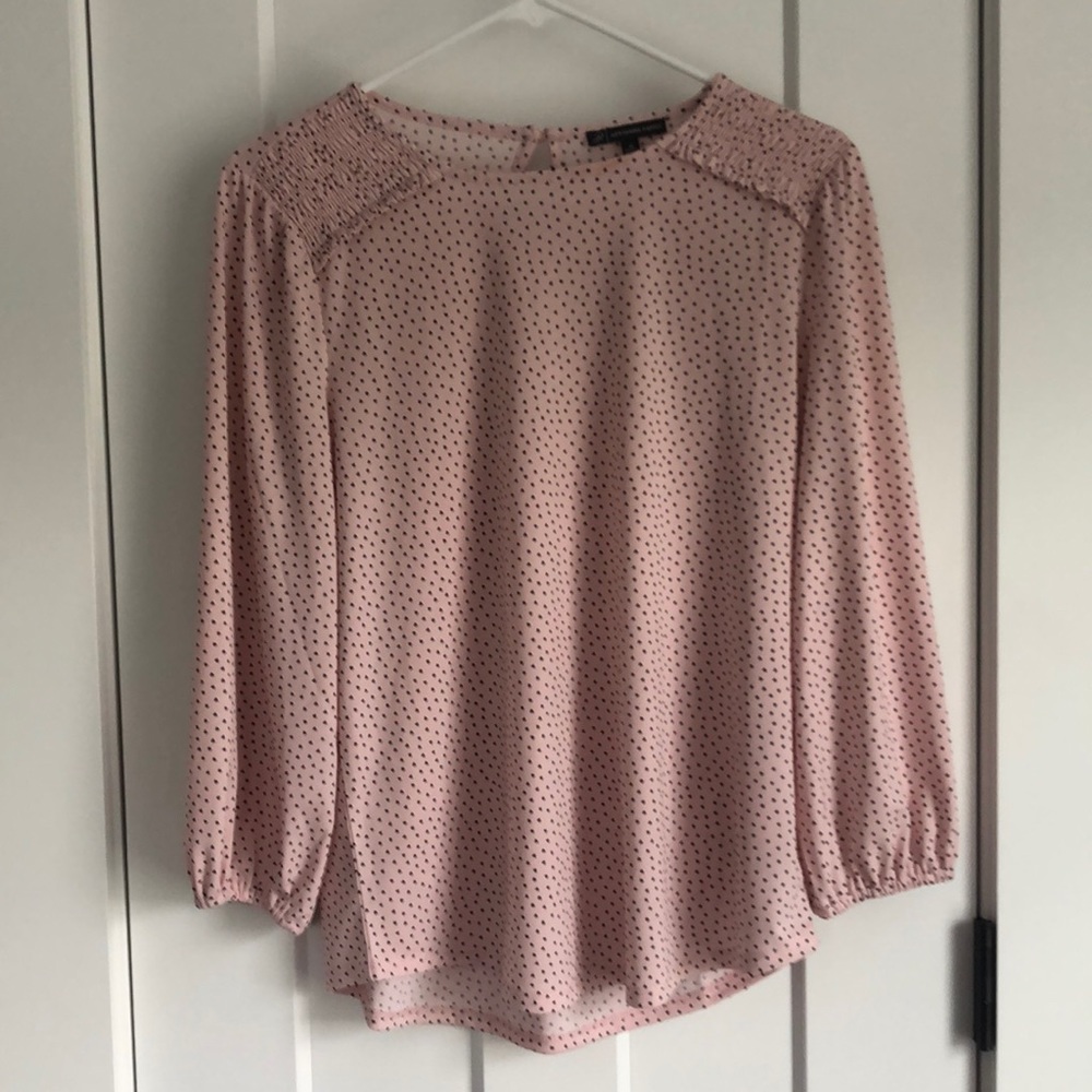 ADRIANNA PAPELL | Crew Neck Top